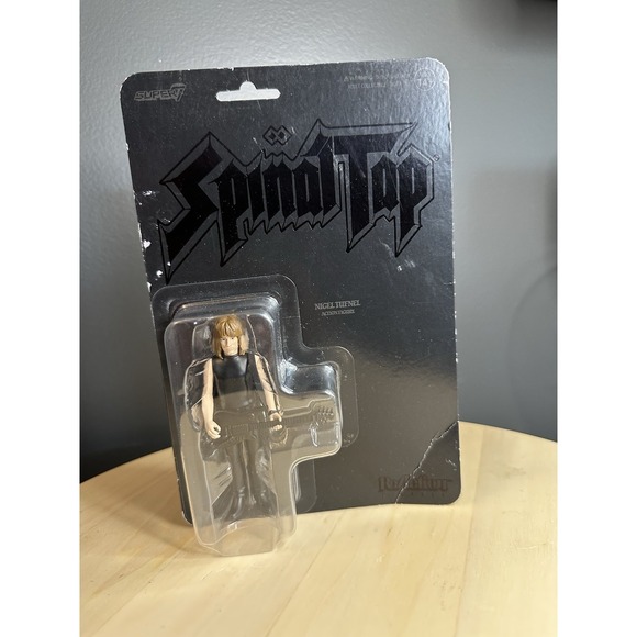 The Unbranded Brand Other - Super7 - Spinal Tap - ReAction Figures Wv2 - Nigel Tufnel (None More Black)